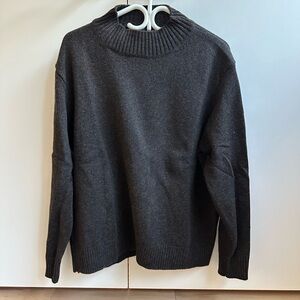 H&M mock neck knit sweater. Barely worn.